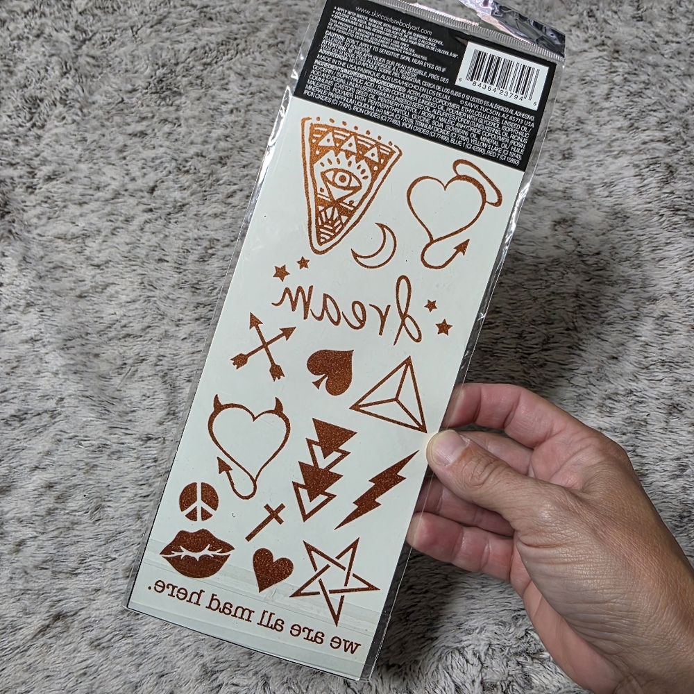 Metallic Temporary Tattoos - Picture 2 of 7
